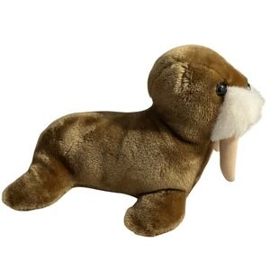 American Wego Plush Walrus Vintage Korea 14" Stuffed Animal Toy